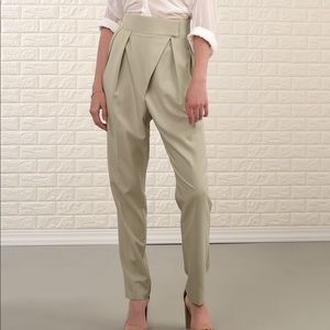 COPY - Chic conversation apricot dress pants